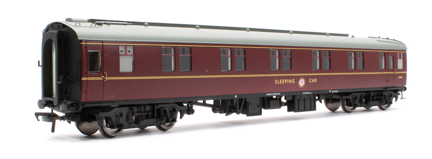 Pre-Owned BR Maroon MK1 2nd Class Sleeper Coach 'E2591'