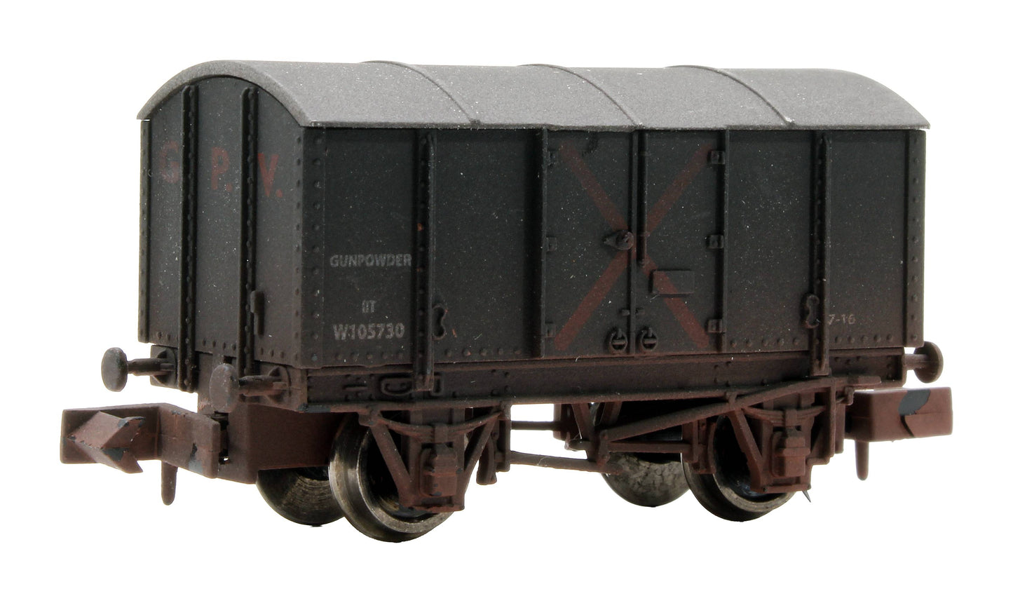 Pre-Owned 2F-013-066 GWR Gunpowder Van 'W105730' - Weathered