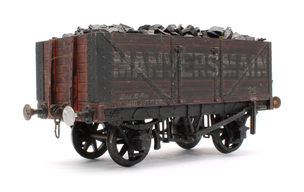 Pre-Owned Kit Built 7 Plank Wagon 'Manversmain' No.26 (Unboxed) - Weathered