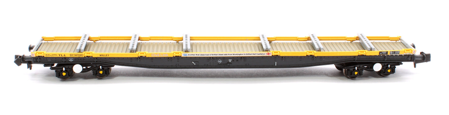 YLA Mullets BR Civil Link Departmental Yellow Twin Pack No.DC967520 and DC967629