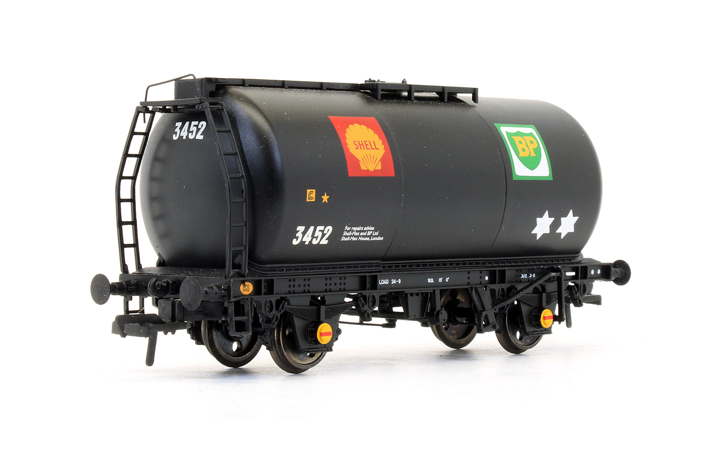 Pre-Owned TTA Tank Wagon 'Shell BP' Black 3452