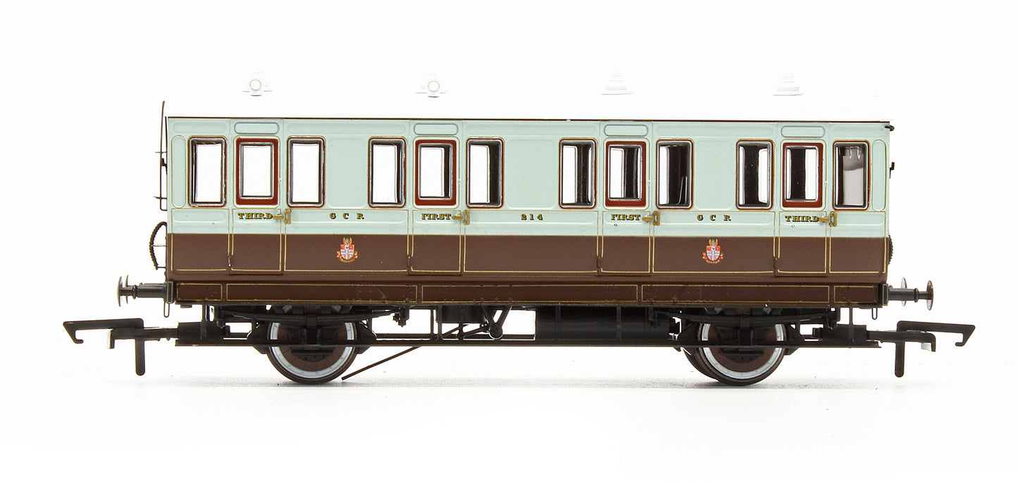 Pre-Owned Hattons Originals Genesis 4 wheel composite (1st/3rd) in GCR French Grey and brown No.214