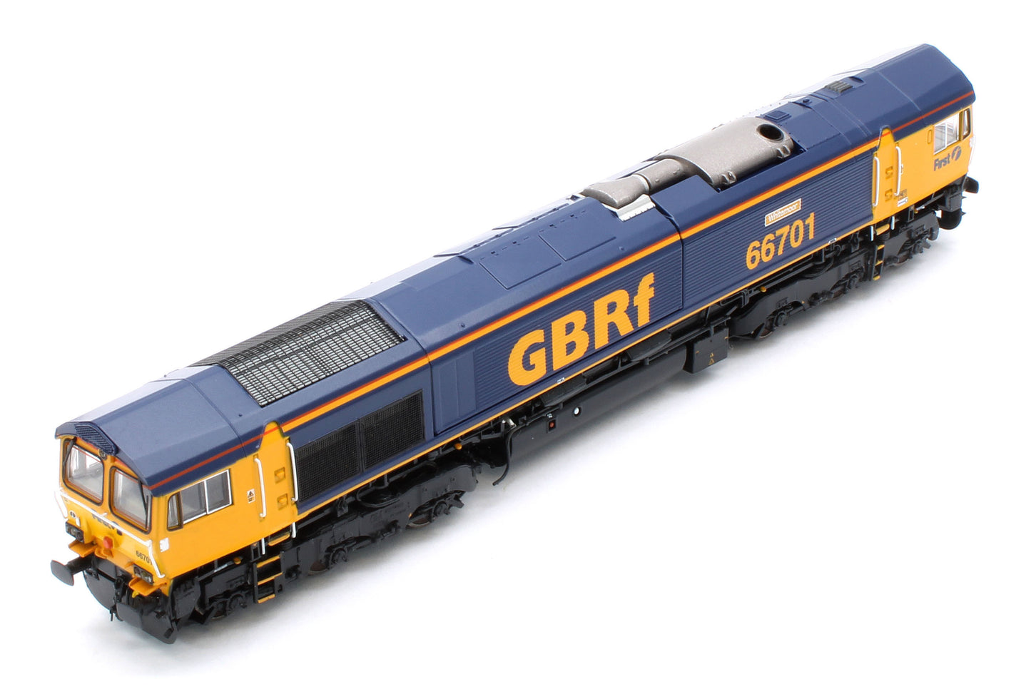 RT-N66-GBF-701DCC Class 66 66701 'Whitemoor' GBRf Original Diesel Locomotive - DCC Sound