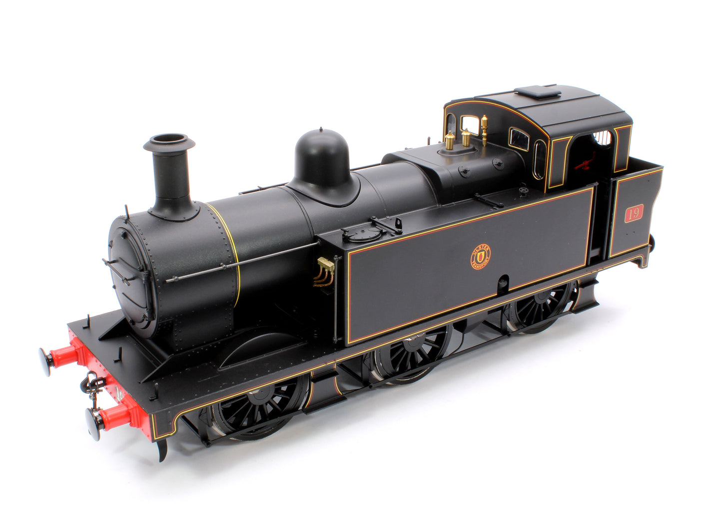 Class 3F Jinty NCC Black 0-6-0 Tank Locomotive No.19 - DCC Fitted