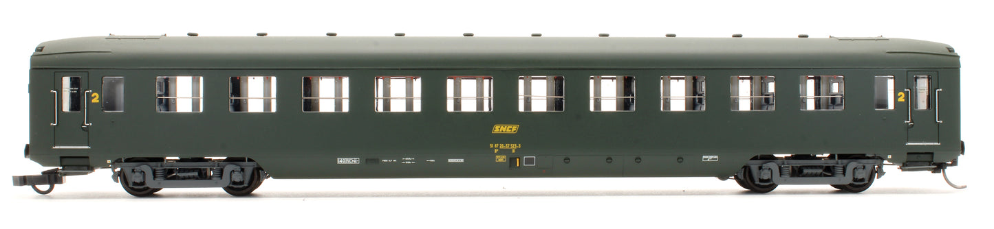 Pre-Owned Set of 3 SNCF Passenger Coaches