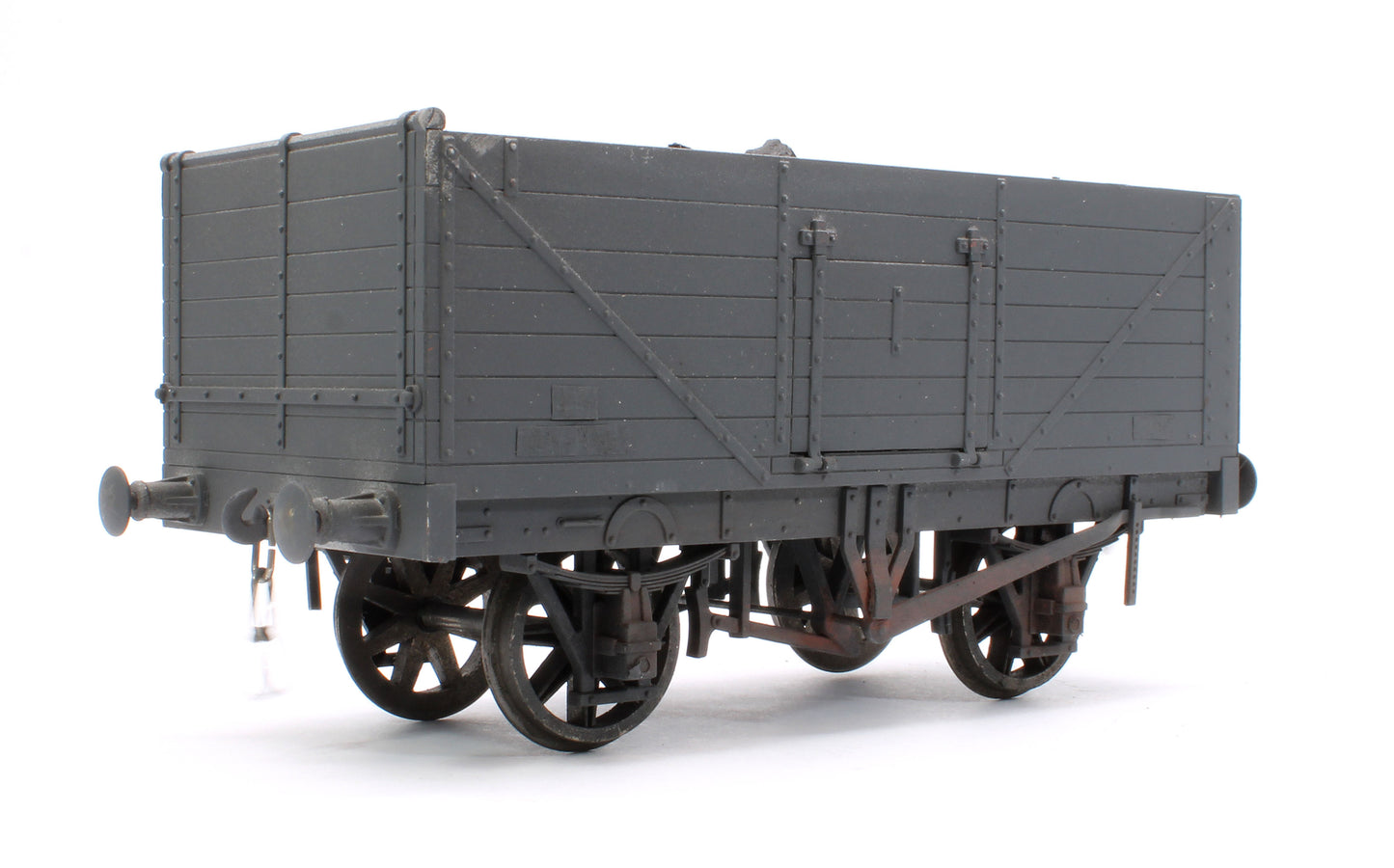 Pre-Owned Kit Built NE 7 Plank Wagon No.172634 (Unboxed) - Weathered
