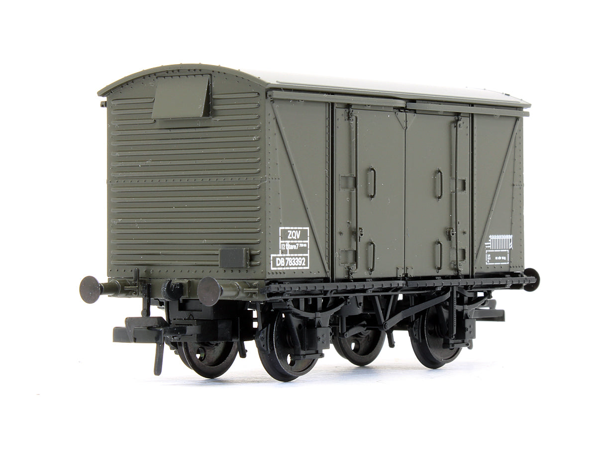 Pre-Owned 38-875 BR ZQV 'Vanwide' Vent Van BR Departmental Olive Green