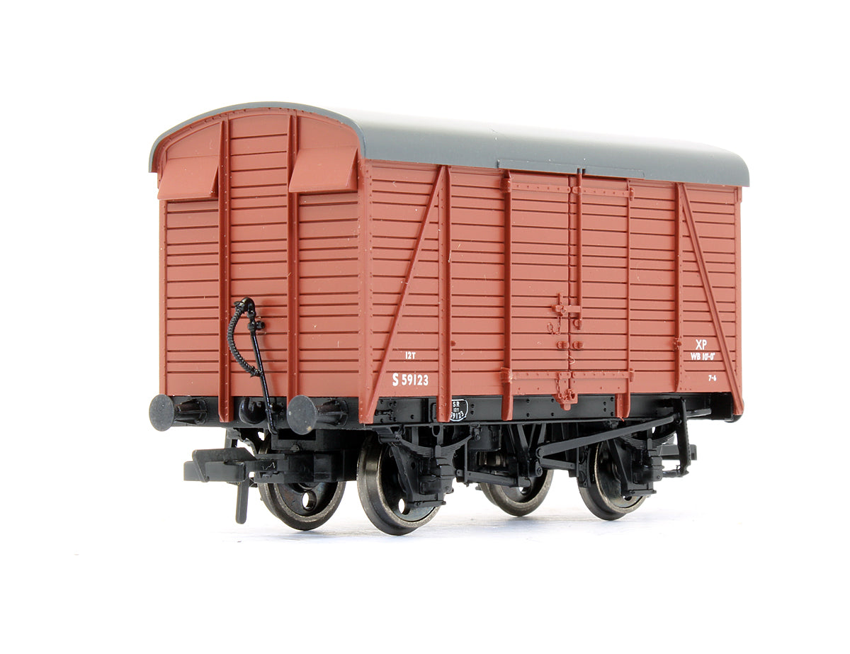 Pre-Owned 38-082A 12 Ton Southern 2+2 Planked Vent Van BR (S) Bauxite 'S59123'