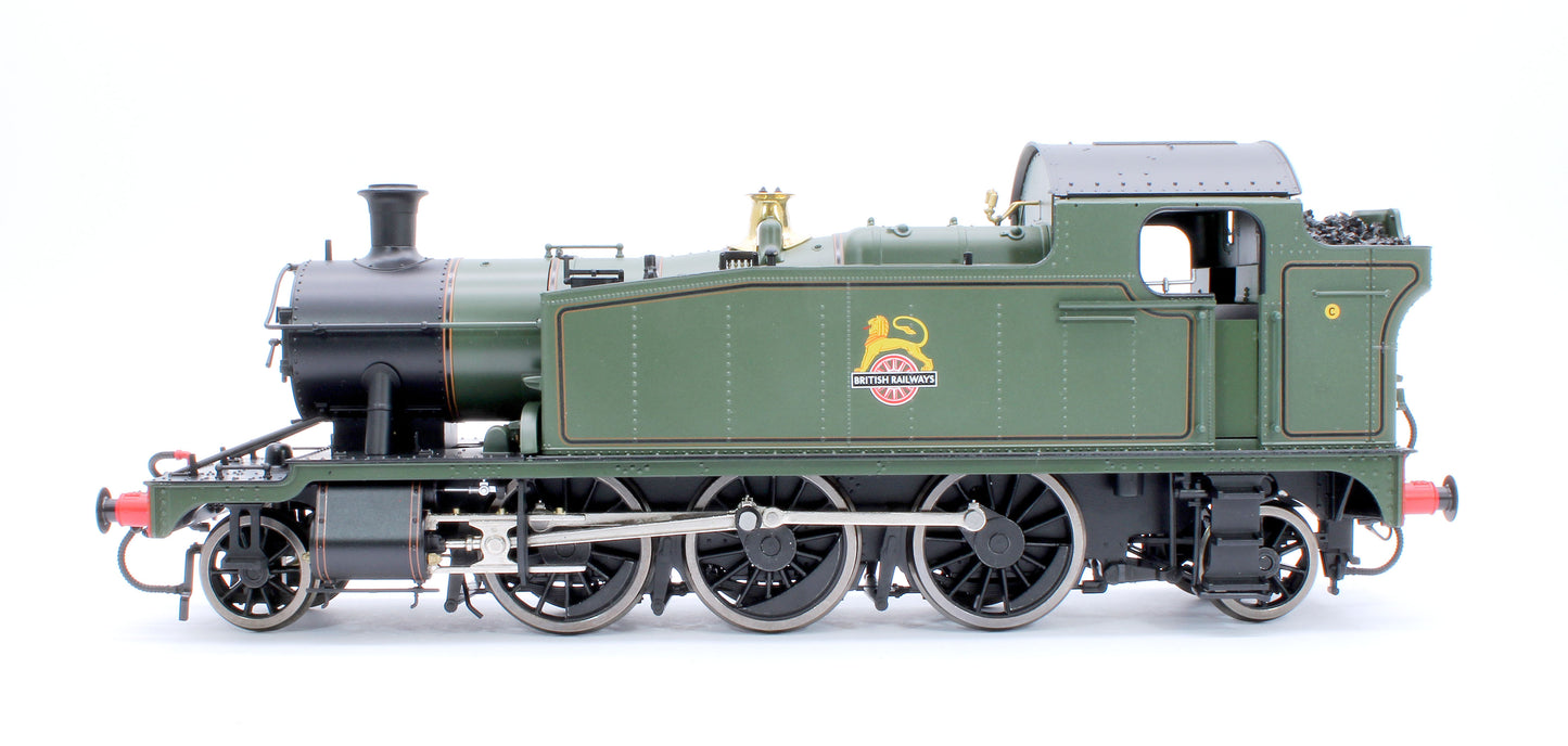Class 55xx 2-6-2 BR Early Crest BR Lined Green Unnumbered Steam Locomotive - DCC Sound Fitted