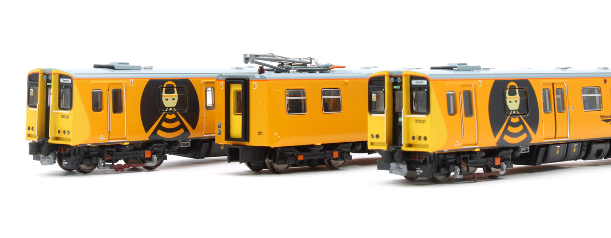Class 313121 Network Rail Yellow 3 Car Set (DCC Sound)