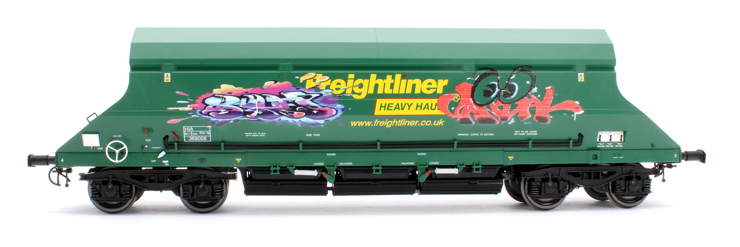 HIA Freightliner Green Heavy Haul Limestone Hopper 369008 Graffiti