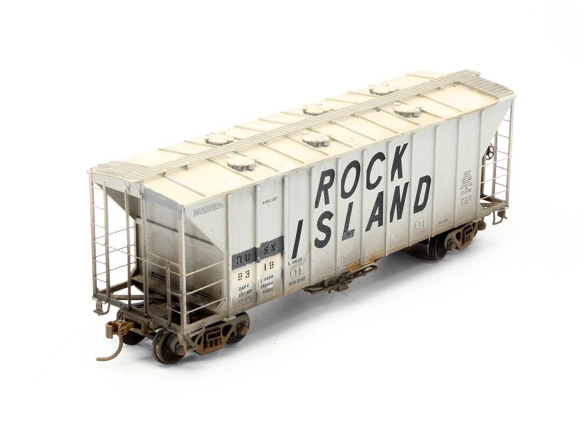 Pre-Owned Rock Island 40' 2600 CF Airslide - Road #9319 - Custom Weathered