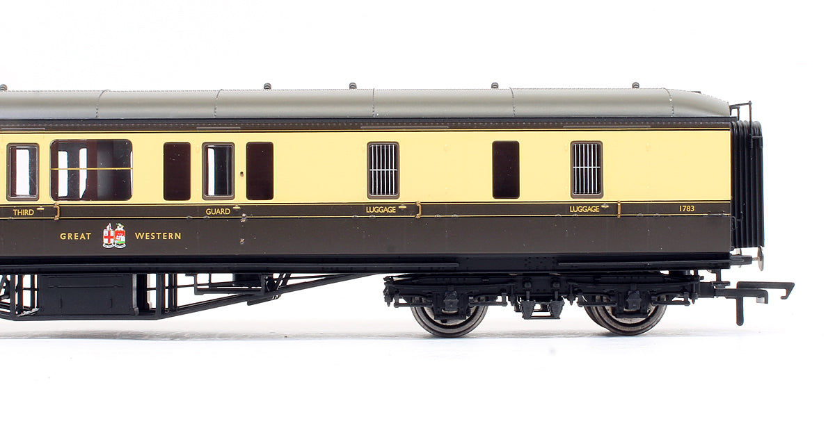 Pre-Owned R4502 GWR Hawksworth Brake 3rd Class Coach '1783'