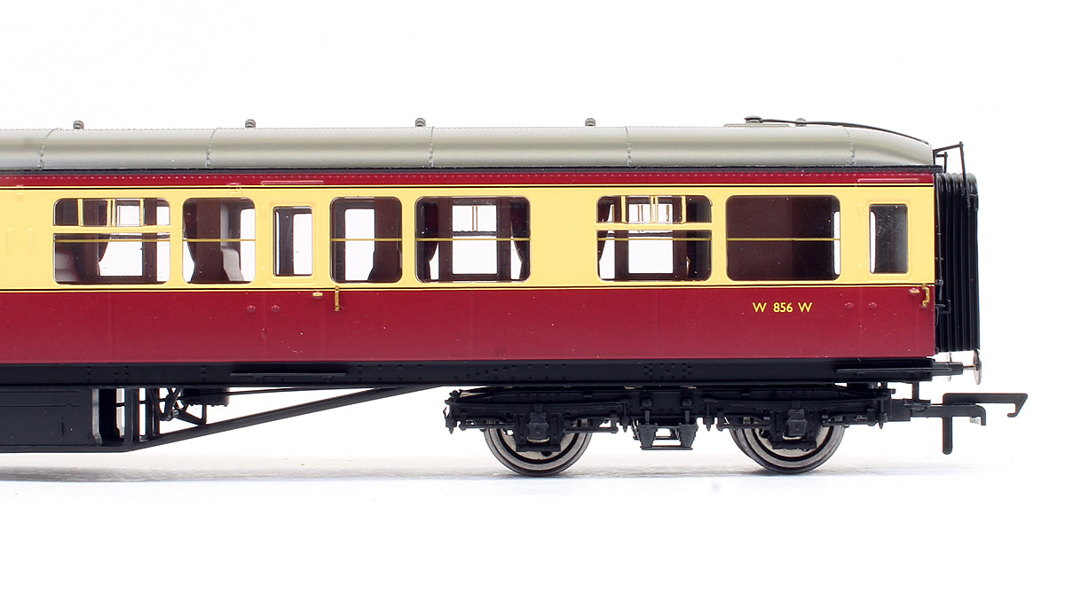 Pre-Owned R4405A BR Crimson & Cream Hawksworth 3rd Class Coach 'W856W'