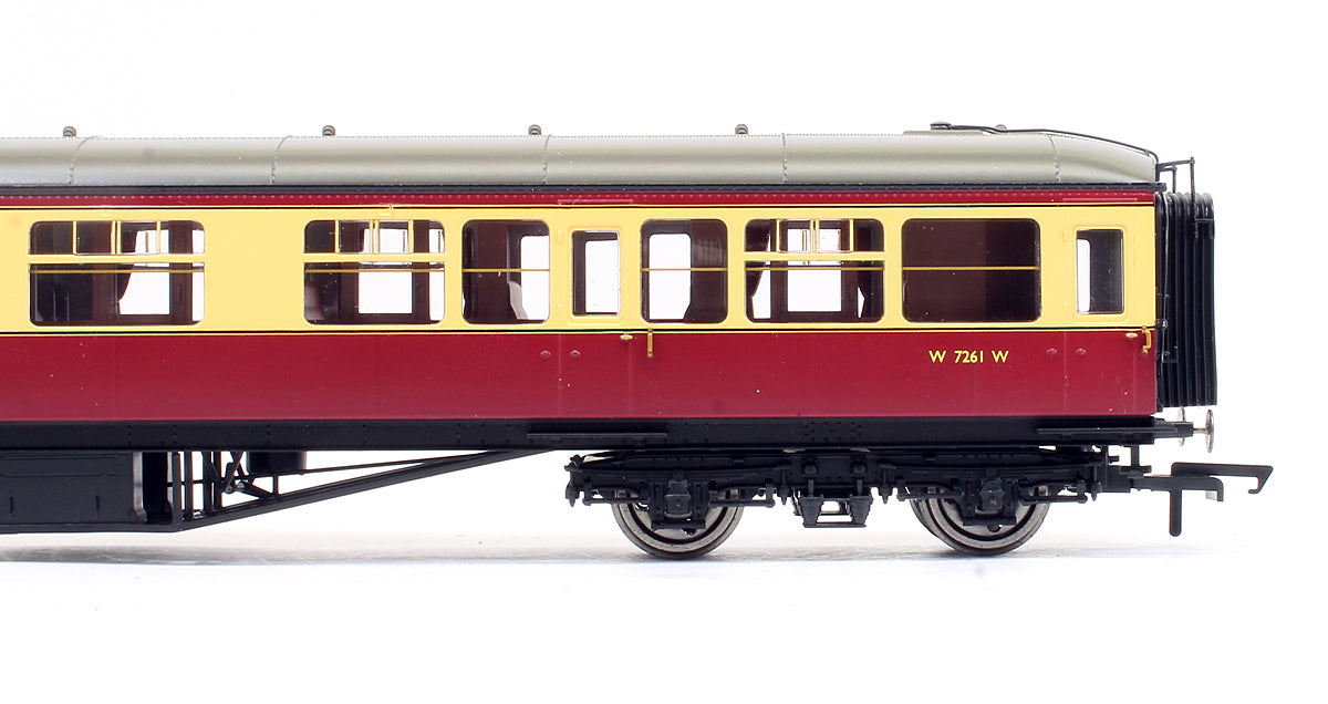 Pre-Owned R4407A BR Crimson & Cream Hawksworth Composite Class Coach 'W7261W'