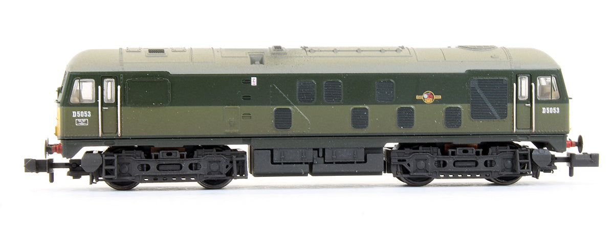 Pre-Owned Class 24 D5053 BR Two Tone Green Small Yellow Panels Diesel Locomotive (Weathered)