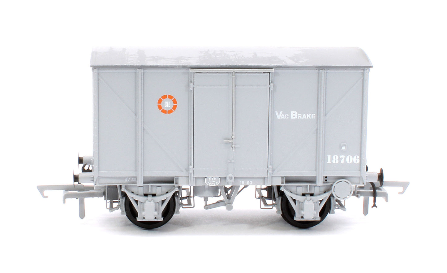 CIE Bulleid H Van - Grey (CIE roundel era) - vacuum fitted - Pack 1