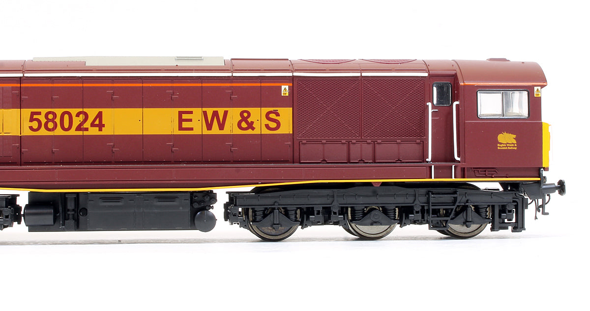 Pre-Owned 5807 Class 58024 EW&S Diesel Locomotive - DCC Fitted