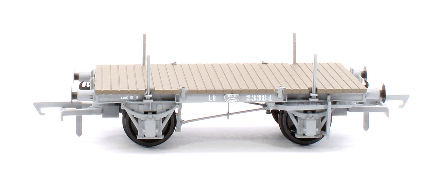 CIE LB Flat Wagon - Flying Snail/Roundel - Pack 2