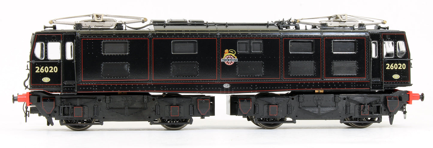 Pre-Owned Class 76 E26020 BR Black Early Emblem Glossy Finish Electric Locomotive