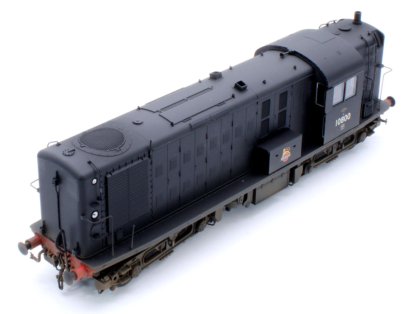 Pre-Owned North British Prototype 10800 BR Early Emblem Black with Black Bogies (final BR condition) Diesel Locomotive - Weathered