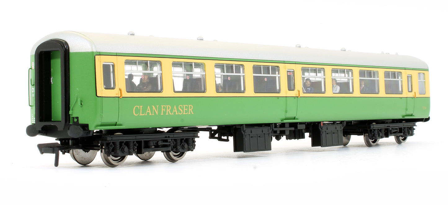 Pre-Owned 39-005 BR MK2A TSO & Class 101 DTCL 'Highlander' Coach Pack (with fitted passengers)