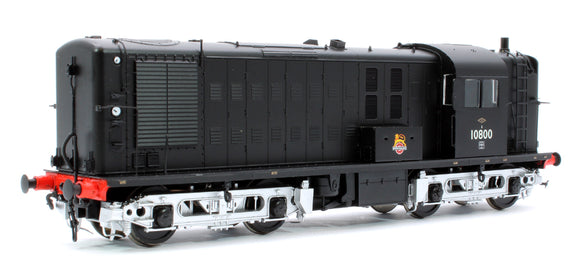 North British Prototype 10800 BR Early Emblem Black with Silver Bogies (SR/LMR Post 1954) Diesel Locomotive