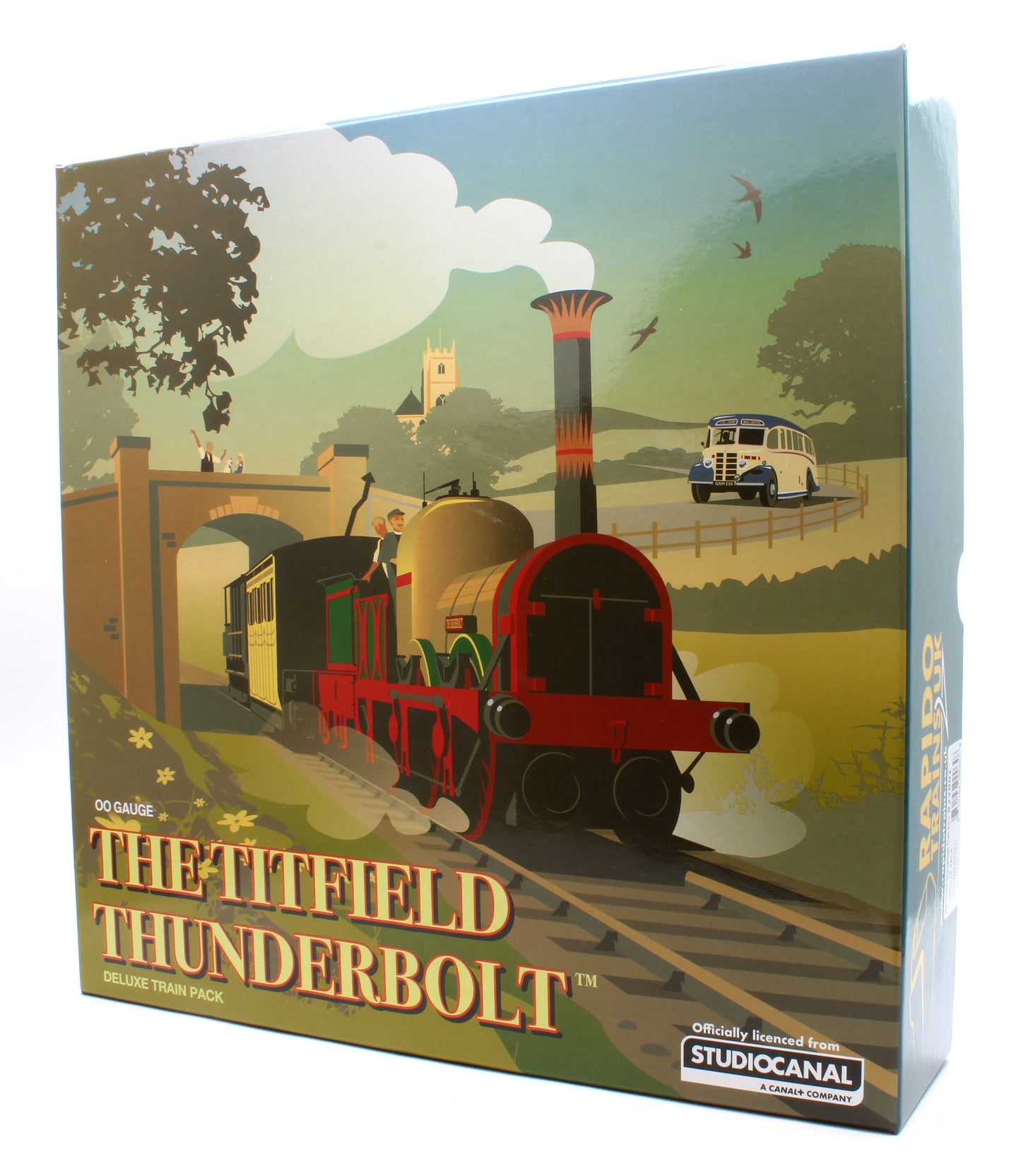 Pre-Owned 922001 The Titfield Thunderbolt Deluxe Train Pack - DCC Sound Fitted