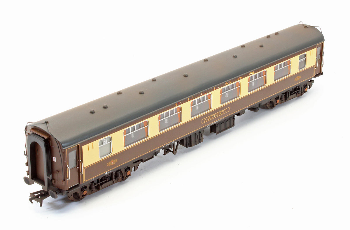 Pre-Owned BR MK1 FP Pullman First Parlour Umber & Cream 'Amethyst' - With Lighting - Custom Weathered