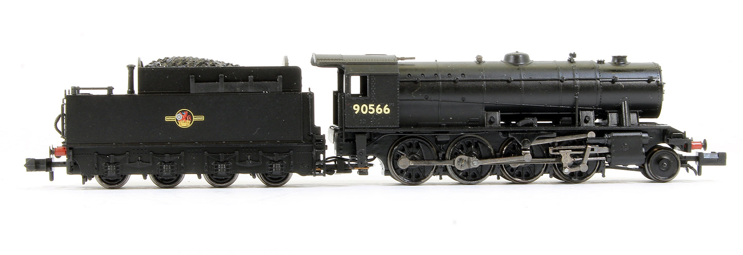 Pre-Owned 372-426 WD Austerity Class 90566 BR Black Late Crest Steam Locomotive - DCC Fitted