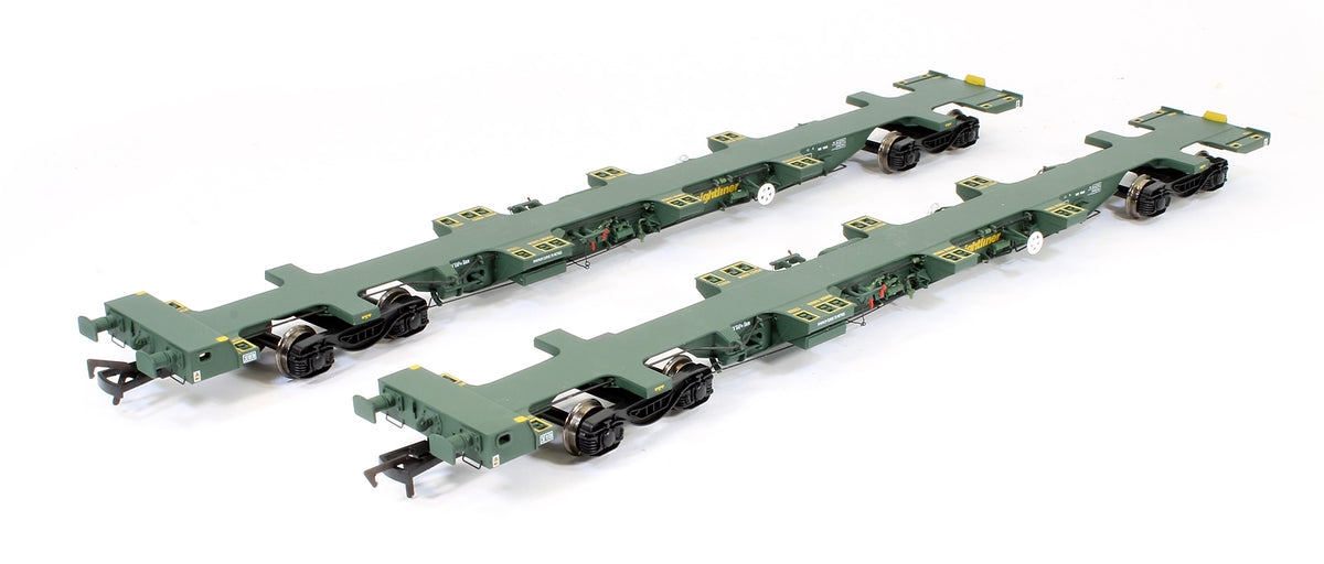 Pre-Owned FEAB Spine Wagon Twin Pack Freightliner 640309 + 640310