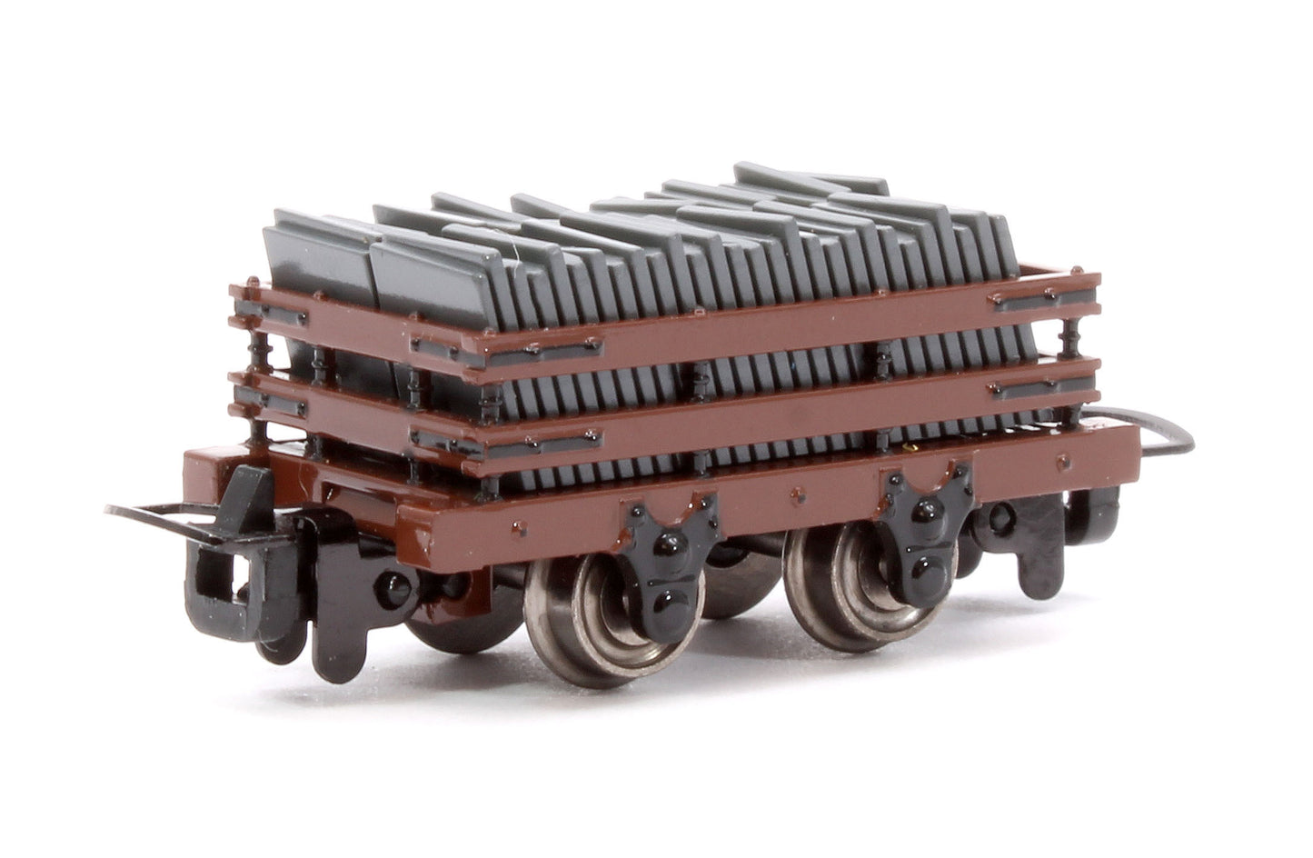 Slate Wagon with Load - Brown