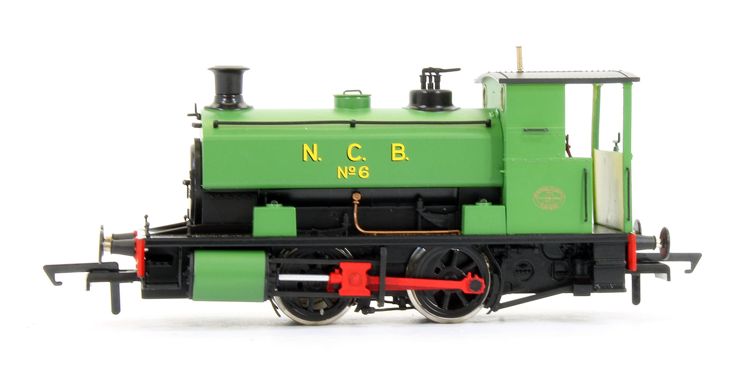 Pre-Owned Andrew Barclay 0-4-0ST 16” 2043 'No 6' in NCB green