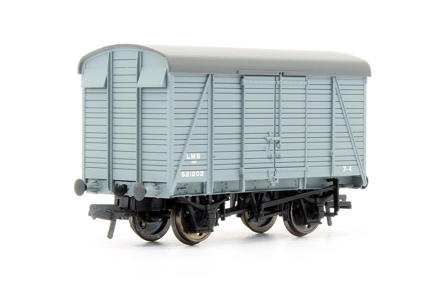Pre-Owned 38-080 12 Ton Southern 2+2 Planked Vent Van LMS Grey No.521202