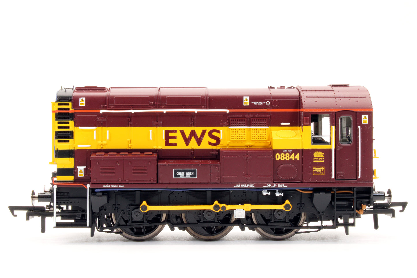 Pre-Owned R2902XS EWS Class 08844 'Chris Wren 1955-2002' Diesel Shunter Locomotive - DCC Sound