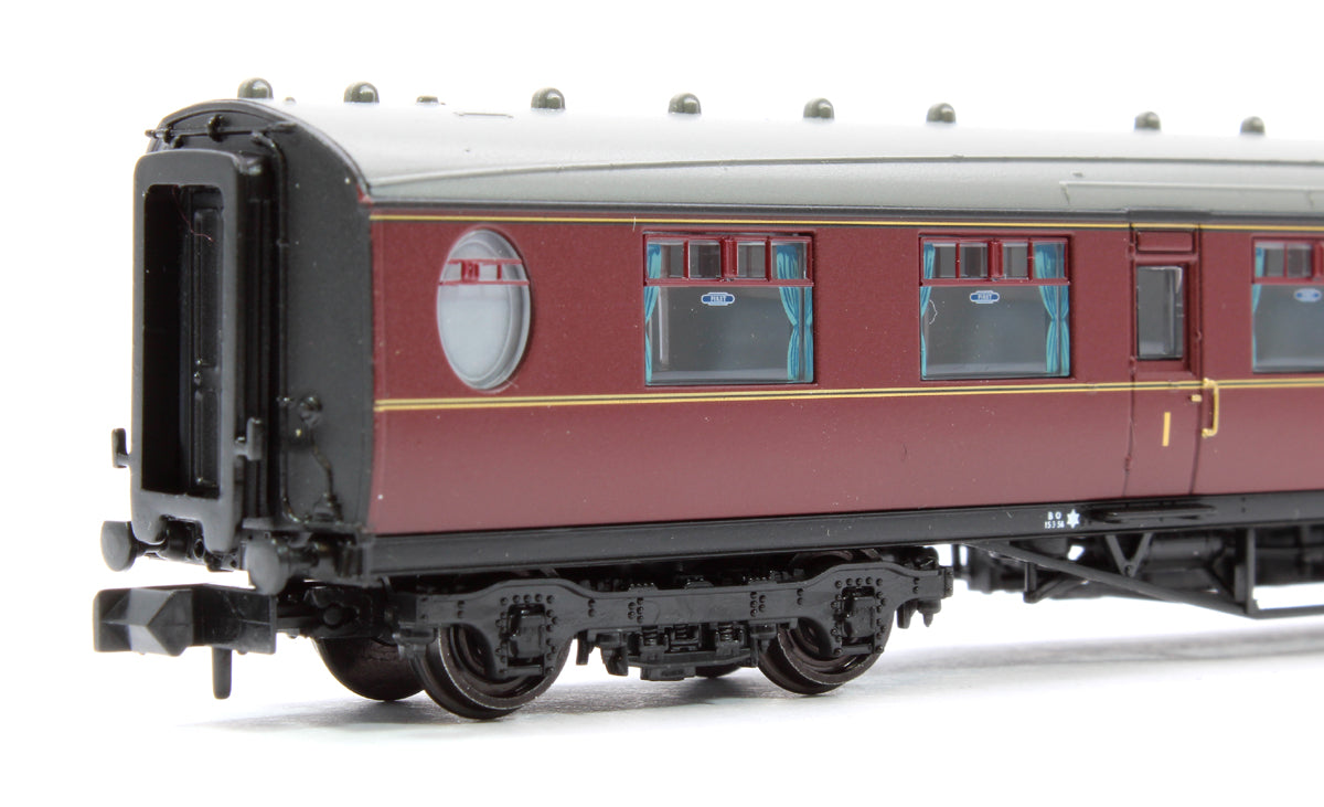 LNER Thompson First Corridor BR Maroon E11176E