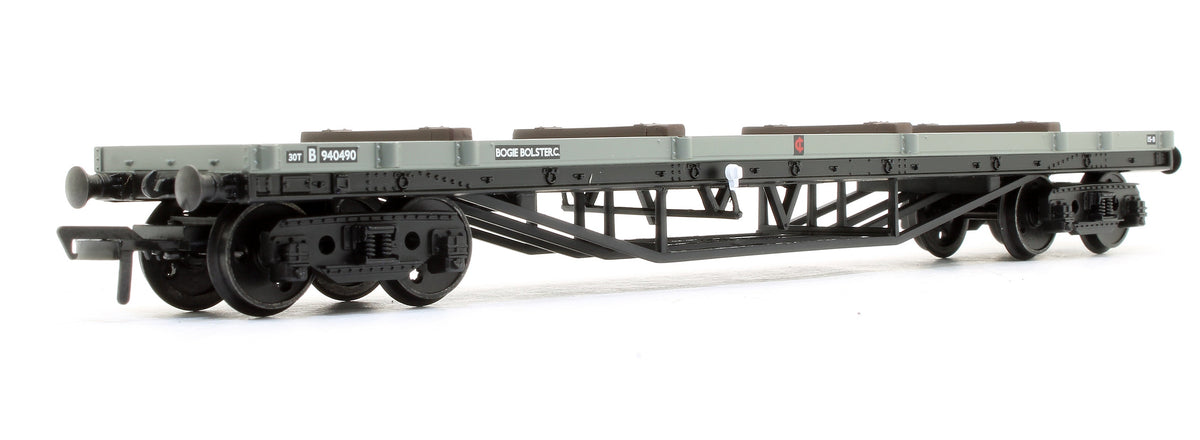 Pre-Owned 30T Bogie Bolster BR Grey (Early) 940490 - With Load