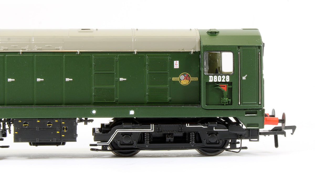 Class 20 D8028 BR Green With Indicator Discs Diesel Locomotive