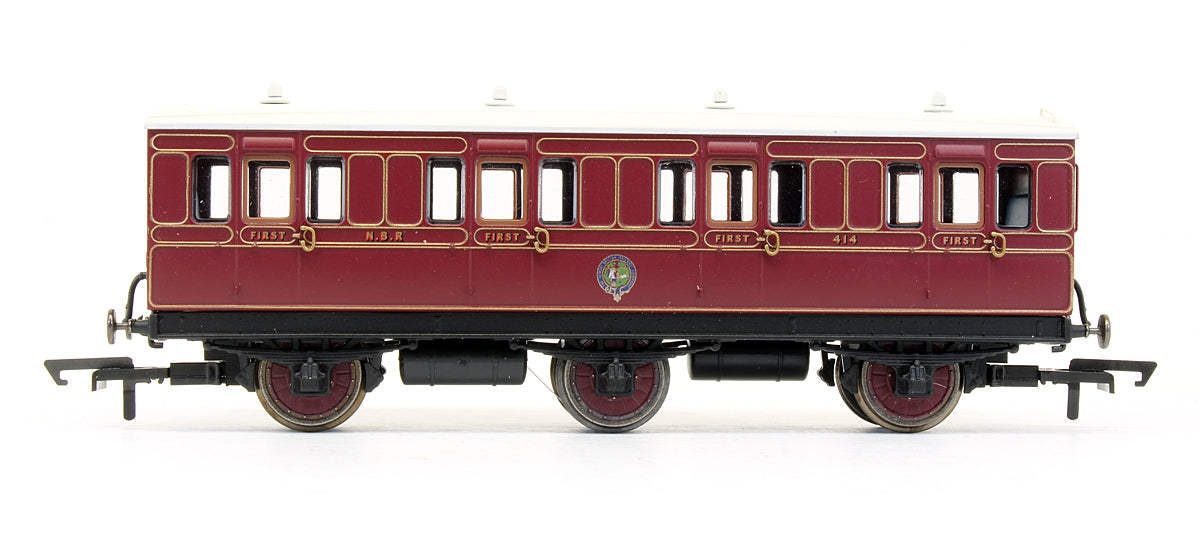 NBR 6 Wheel 1st Class Coach No.414 - With Lights