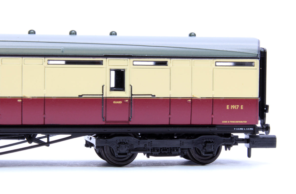 LNER Thompson Brake Third Corridor BR Crimson & Cream E1917E
