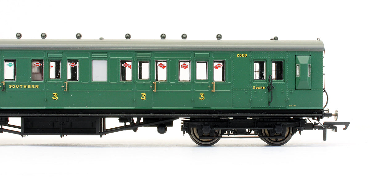 SR Ex-LSWR Non-Corridor Brake 3rd (Diag 98) Coach '2628'