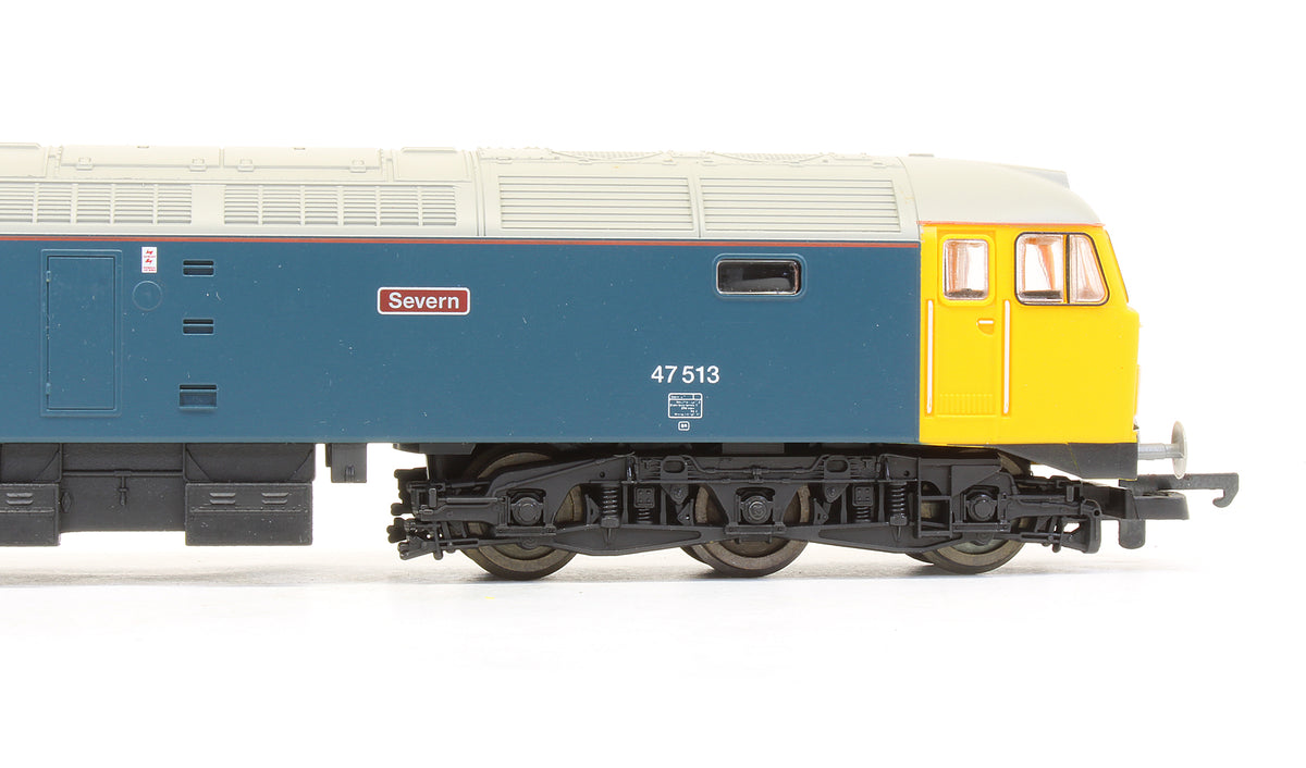 Pre-Owned BR Large Logo Blue Class 47513 'Severn' Diesel Locomotive