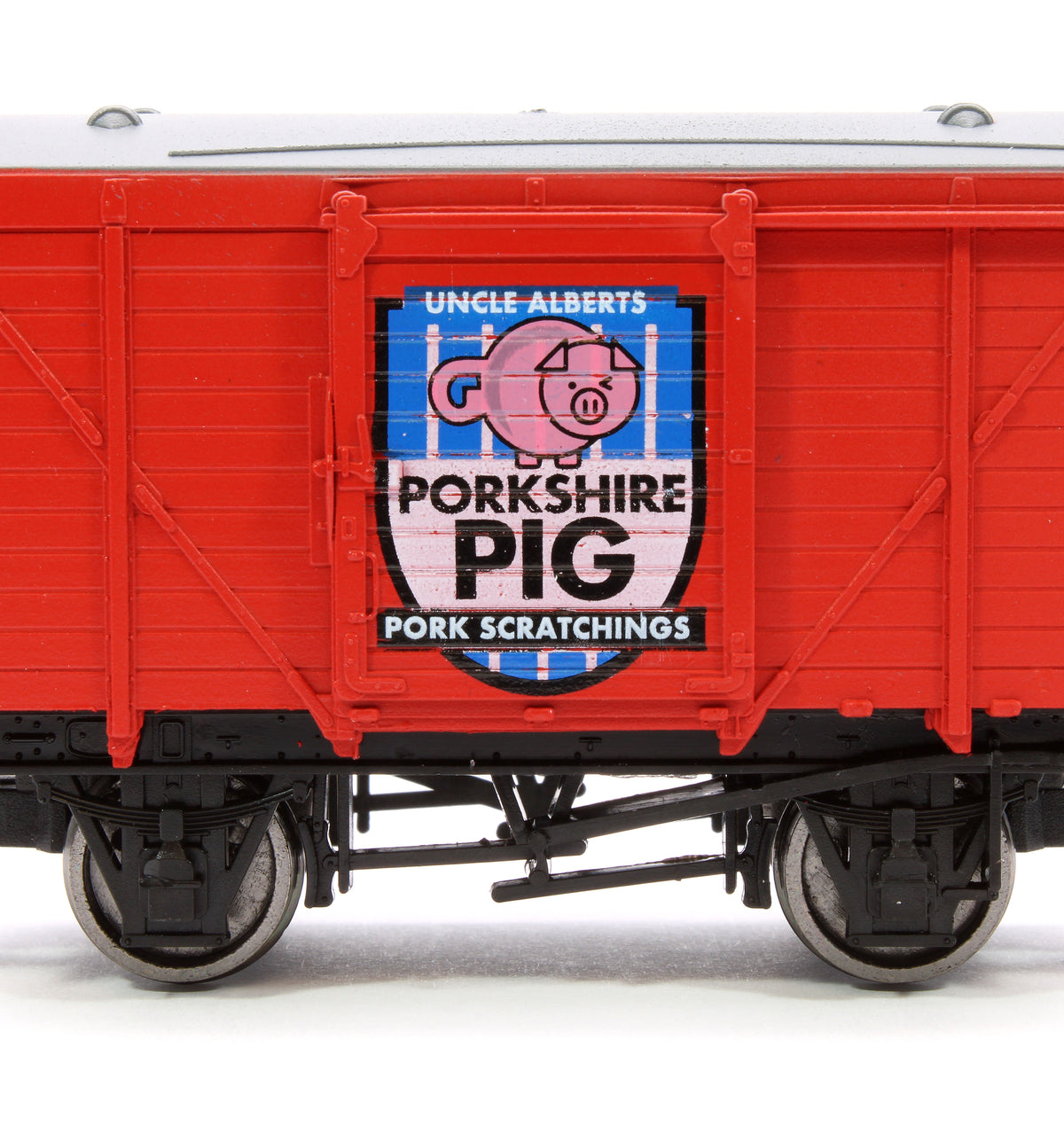 Pre-Owned Uncle Alberts Porkshire Pig Pork Scratchings Red Vent Van