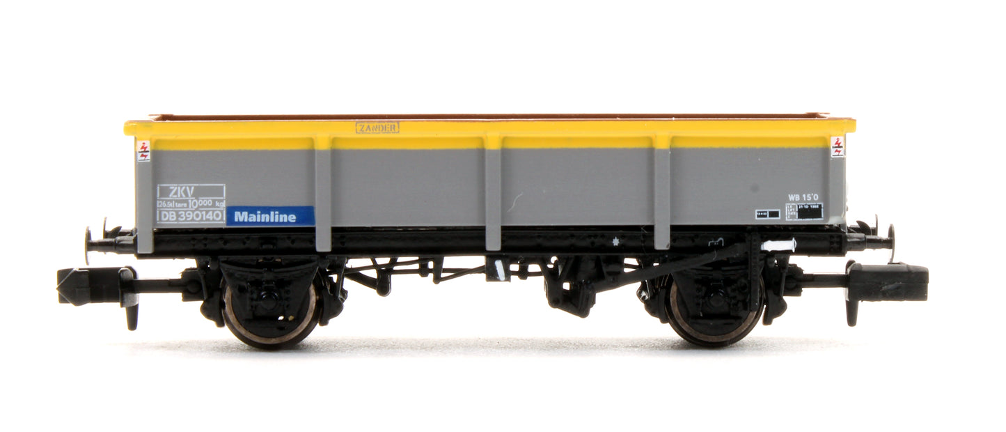 Pre-Owned ZKV Zander Civil Engineers "Dutch" Grey/Yellow with Mainline branding, #DB390140 - Single Wagon