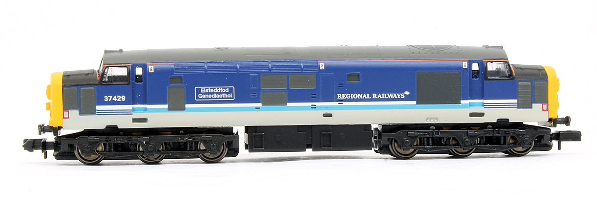 Pre-Owned 371-154 Class 37/4 37429 'Eisteddfod Genedlaethol' BR Regional Railways Diesel Locomotive