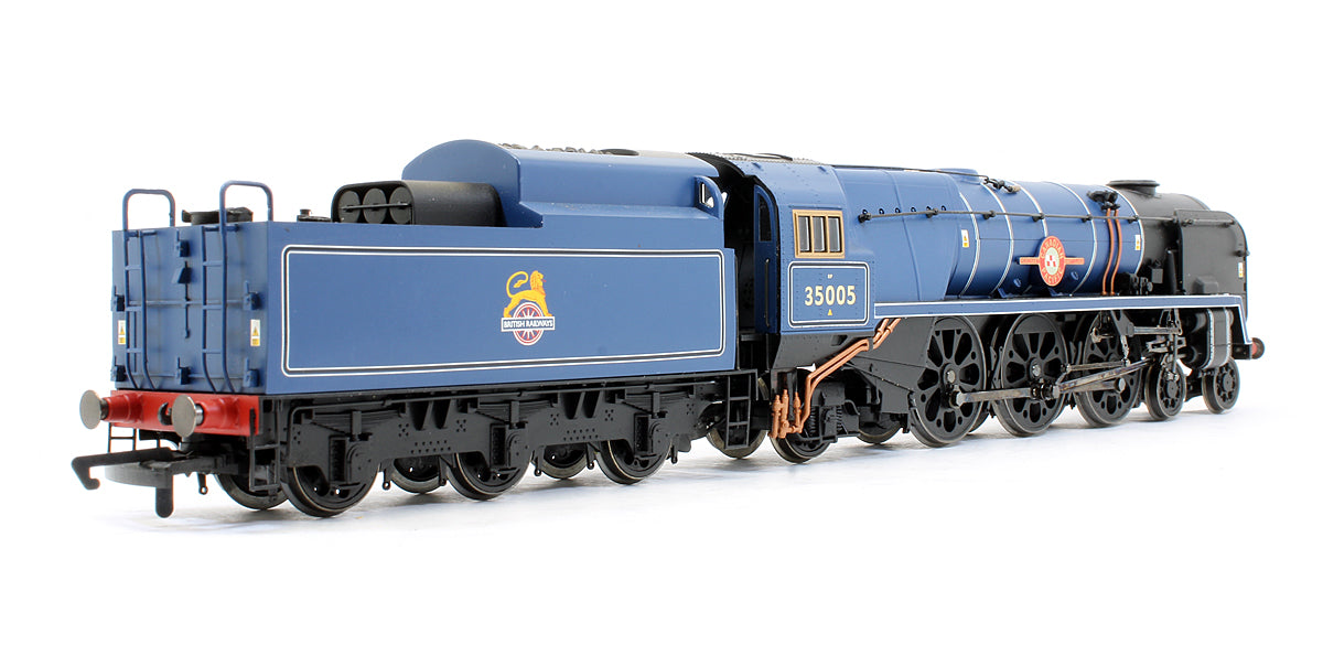 Pre-Owned BR Blue 4-6-2 Merchant Navy Class 'Canadian Pacific' 35005 Steam Locomotive