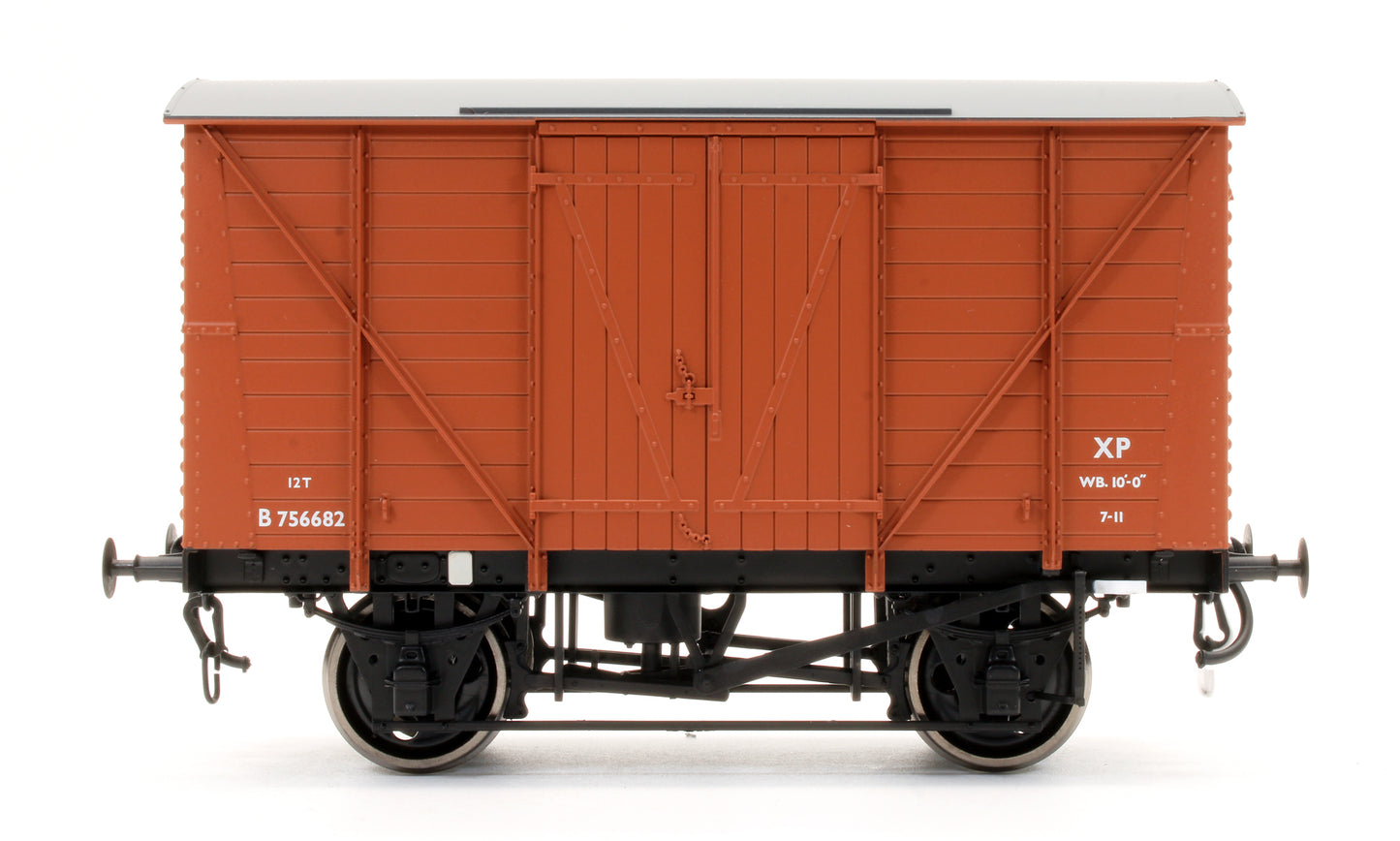 Pre-Owned BR Standard Plywood Van Diagram 208 Bauxite 'B756682'