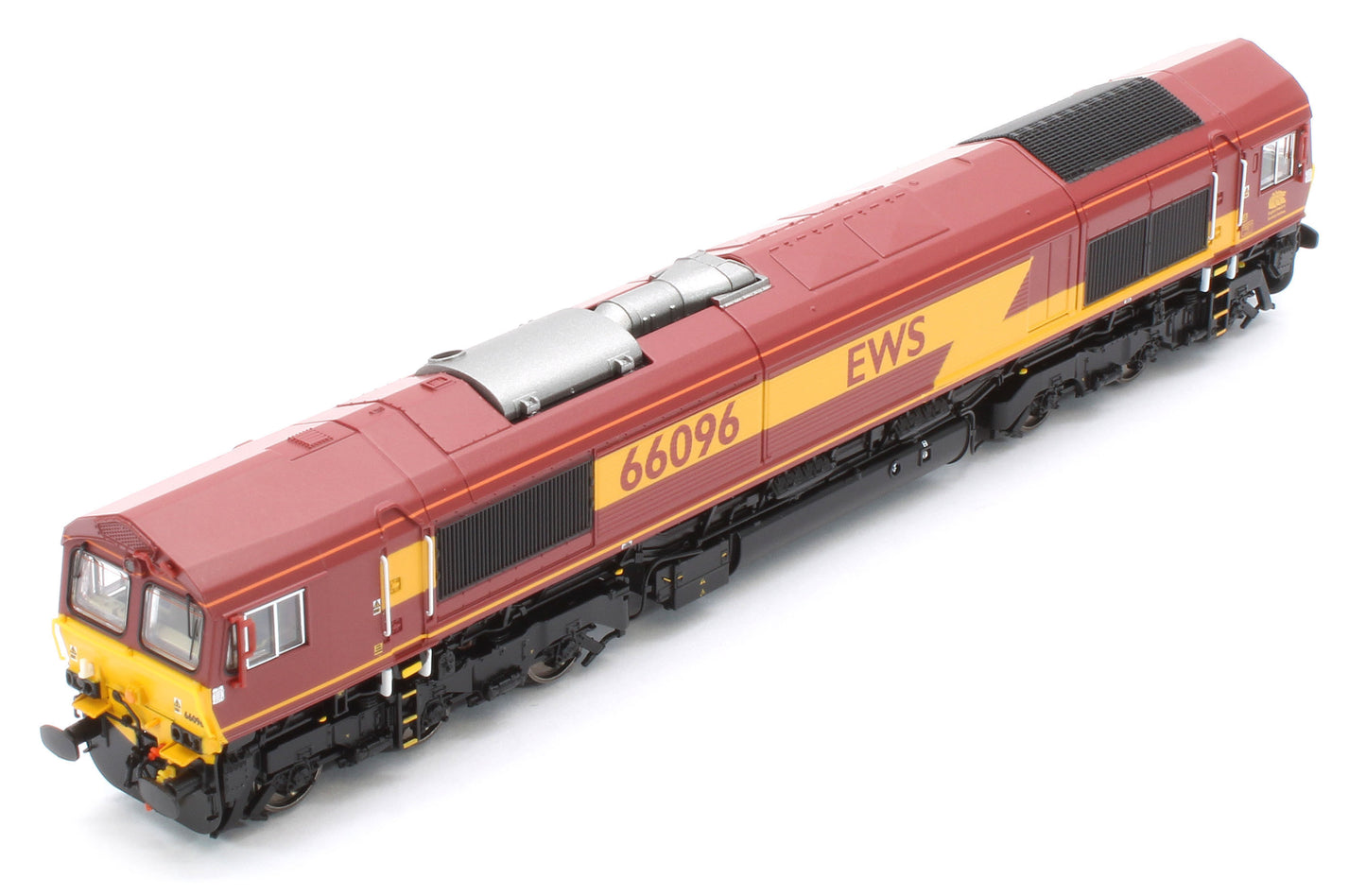 2D-066-002D Class 66 66096 EWS Red / Gold Diesel Locomotive - DCC Fitted