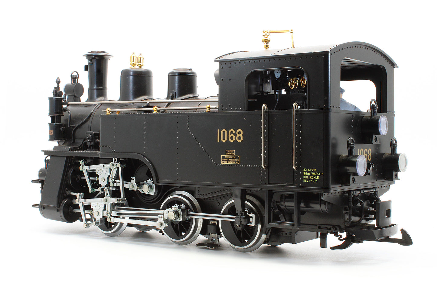 Pre-Owned SBB Brünig HG 3/3 Rack Steam Loco, 1068 HG 3/3 Rack Steam Loco, 1068 - Digital Sound