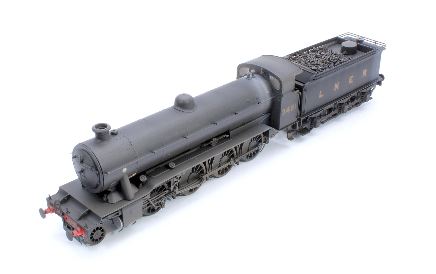 Custom Weathered Class O2/1 'Tango' LNER Black No.3481 (GN High Cab/Tender) Steam Locomotive